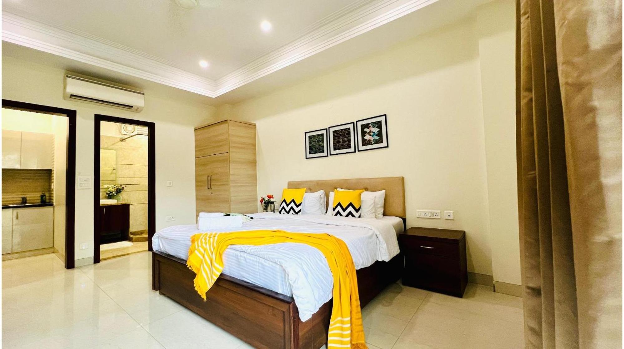 Olive Service Apartments - Golf Course Road Gurgaon Exterior foto